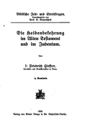 Die Heidenbekehrung Im Alten Testament Und Im Judentum