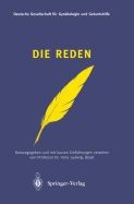 Die Reden: Eroffnungsansprachen Zu Den Kongressen Der Gesellschaft 1886-1998