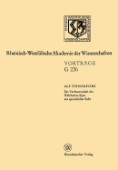 Die Verfasserschaft Des Waltharius-Epos Aus Sprachlicher Sicht: 233. Sitzung Am 18. October 1978 in Dusseldorf