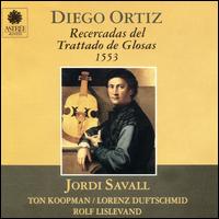 Diego Ortiz: Recercadas del Trattado de Glosas, 1553 - Andrew Lawrence-King (harp); Jordi Savall (bass gamba); Lorenz Duftschmid (violone); Paolo Pandolfo (bass gamba);...