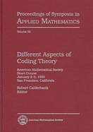 Different Aspects of Coding Theory: American Mathematical Society Short Course, January 2-3, 1995, San Francisco, California