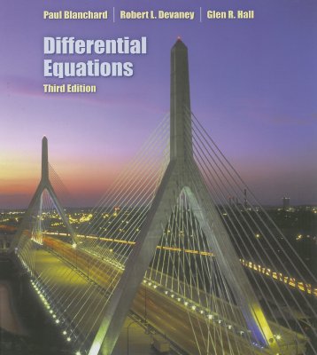 Differential Equations - Blanchard, Paul, and Hall, Glen R, and Devaney, Robert L