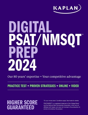 Digital Psat/NMSQT Prep 2024 with 1 Full Length Practice Test, Practice Questions, and Quizzes - Kaplan Test Prep