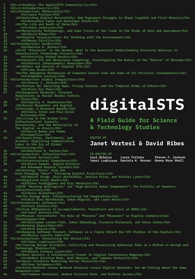 Digitalsts: A Field Guide for Science & Technology Studies - Vertesi, Janet (Contributions by), and Ribes, David (Contributions by), and Forlano, Laura (Contributions by)