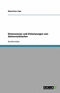 Dimensionen Und Zielsetzungen Von Aktienruckkaufen