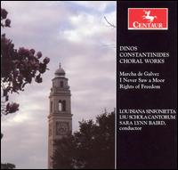 Dinos Constantinides: Choral Works - Jami Rhodes (mezzo-soprano); Jin Hin Yap (tenor); Terrence Brown (bass); Tiffany Bostic (soprano);...