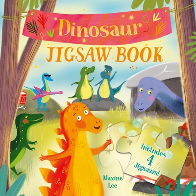 Dinosaur Jigsaw Book: Includes 4 Jigsaws! - Regan, Lisa