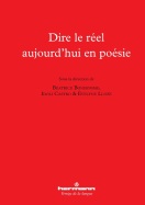 Dire Le Reel Aujourd'hui En Poesie