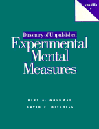 Directory of Unpublished Experimental Mental Measures: Volume 6 (1986-1990)