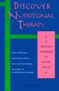 Discover Nutritional Therapy: A First-Step Handbook to Better Health
