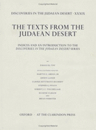 Discoveries in the Judaean Desert: Volume XXXIX: Introduction and Indexes