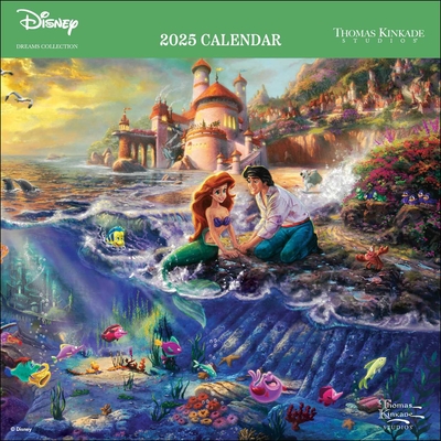 Disney Dreams Collection By Thomas Kinkade Studios: 2025 Mini Wall Calendar - Thomas Kinkade Studios