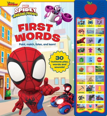 Disney Junior Marvel Spidey and His Amazing Friends: First Words Sound Book - Pi Kids, and Wijs, Tony (Narrator)