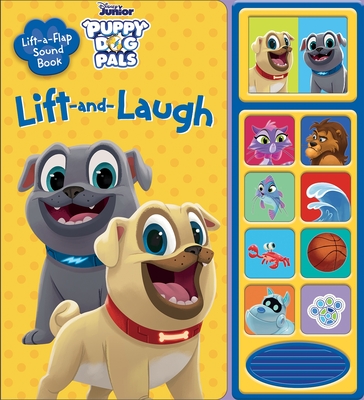 Disney Junior Puppy Dog Pals: Lift-And-Laugh Lift-A-Flap Sound Book - Disney Storybook Art Team (Illustrator), and PI Kids