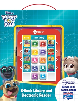 Disney Junior Puppy Dog Pals: Me Reader 8-Book Library and Electronic Reader Sound Book Set - The Disney Storybook Art Team (Illustrator), and Robbins, Leslie Gray (Narrator), and Pi Kids