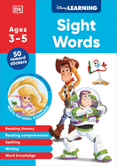 Disney Learning Sight Words (Ages 3-5): Preschool English Reading, Spelling, Writing Workbook for Kids, Curriculum-Based