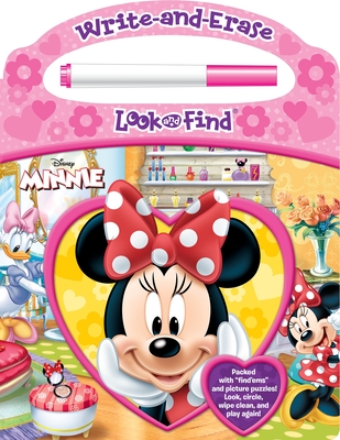 Disney Minnie: Write-And-Erase Look and Find - Pi Kids