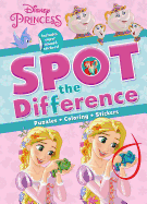 Disney Princess Spot the Difference: Puzzles, Coloring, Stickers