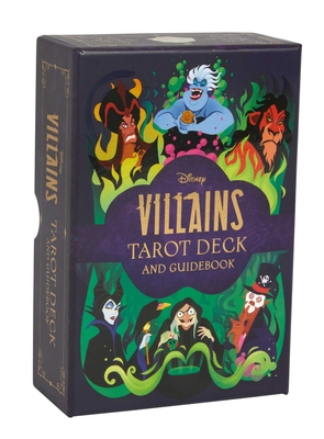 Disney Villains Tarot Deck and Guidebook Movie Tarot Deck Pop Culture Tarot - Siegel, Minerva, and Goldwine, Ellie (Illustrator)