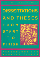 Dissertations & Theses from Start to Finish: Psychology and Related Fields
