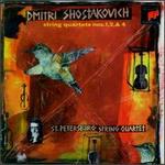 Dmitri Shostakovich: String Quartets Nos. 1, 2 & 4
