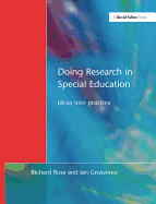 Doing Research in Special Education: Ideas into Practice