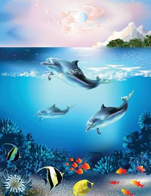 Dolphin Pod Sketchbook: Blank Art Sketch Pad Journal Notebook - Services, N D Author