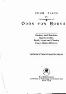 Don Von Horvth: Plays