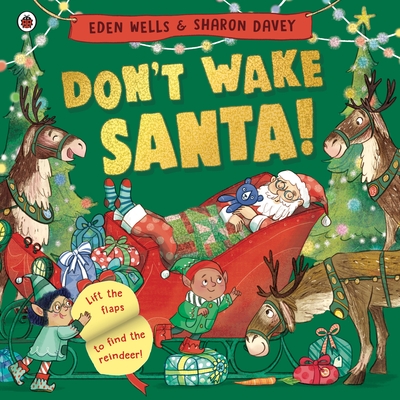 Don't Wake Santa: A lift-the-flap Christmas book - Wells, Eden