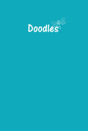 Doodle Journal - Great for Sketching, Doodling, Project Planning or Brainstorming: Medium Ruled, Soft Cover, 6 X 9 Journal, Robins Egg Blue, 200 Undated Pages