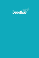 Doodle Journal - Great for Sketching, Doodling, Project Planning or Brainstorming: Medium Ruled, Soft Cover, 6 X 9 Journal, Robins Egg Blue, 365 Dated Pages