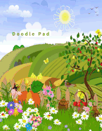 Doodle Pad: Blank Pages,110 Pages, White Paper and Soft Cover