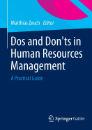 DOS and Don'ts in Human Resources Management: A Practical Guide