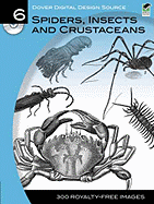 Dover Digital Design Source #6: Spiders, Insects and Crustaceans