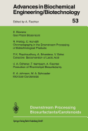 Downstream Processing Biosurfactants Carotenoids