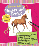 Draw and Color: Horses and Ponies