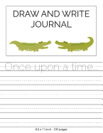 Draw and Write Journal: Picture Box and Primary Lines for Drawing and Writing Stories