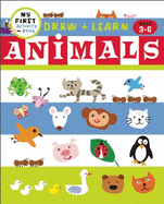 Draw + Color Fun: Animals