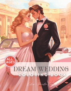 Dream Wedding coloring book girls