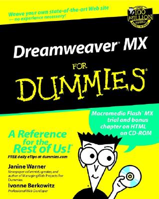 Dreamweaver MX for Dummies - Warner, Janine, and Berkowitz, Ivonne