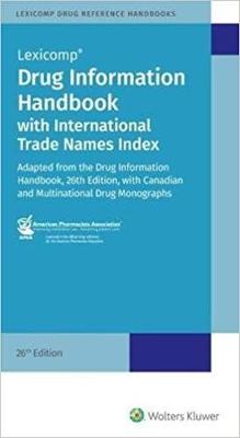 Drug Information Handbook w/lnternational Trade Names Index - LexiComp