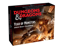 Dungeons & Dragons 2024 Day-to-Day Calendar: Creatures, Beasts, and Monsters