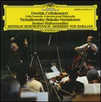 Dvork: Cello Concerto; Tchaikowsky: Rokoko-Variationen - Mstislav Rostropovich (cello); Berlin Philharmonic Orchestra; Herbert von Karajan (conductor)