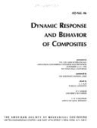 Dynamic Response and Behavior of Composites: Presented at the 1995 Asme International Mechanical Engineering Congress and Exposition, November 12-17, 1995, San Francisco, California