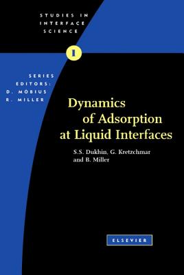 Dynamics of Adsorption at Liquid Interfaces: Theory, Experiment, Application Volume 1 - Dukhin, S S, and Kretzschmar, G, and Miller, R