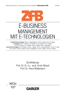 E-Business Management Mit E-Technologien: Management Mit E-Technologien