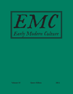 Early Modern Culture:: Vol. 10