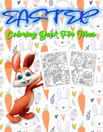 Easter Coloring Book For Teens: 20 Easter Unique Coloring Pages For Teens, Including Bunnies, Eggs, Easter Baskets & More!