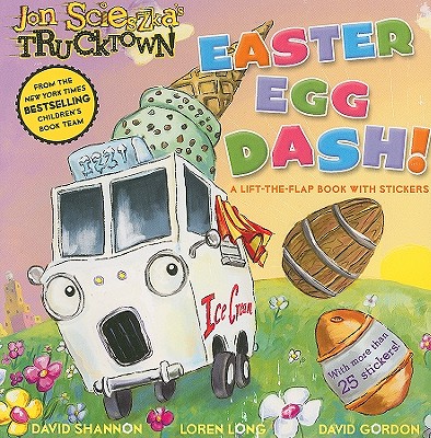 Easter Egg Dash!: A Lift-The-Flap Book with Stickers - Sander, Sonia