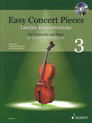Easy Concert Pieces: Cello and Piano - Deserno, Katharina (Editor), and Mohrs, Rainer (Editor)